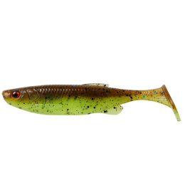 Savage Gear Guma Fat T-Tail B 10,5cm 11g Chartreuse Pumpkin