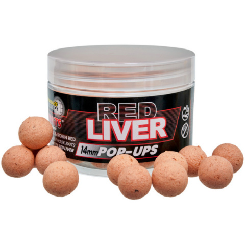 Star Baits Kulki Red Liver Pop Up 12mm 50g