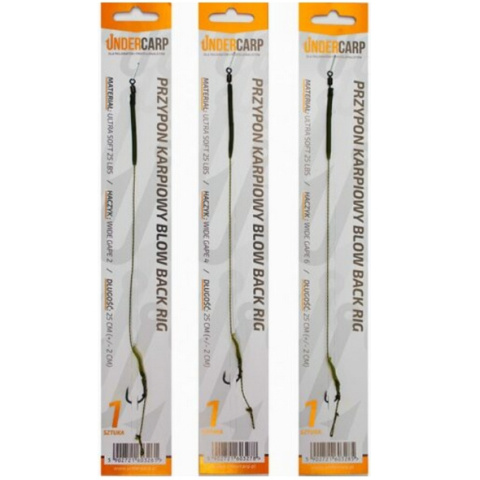 Undercarp Przypon Karpiowy Blow Back Rig #4