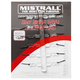Mistrall Uchwyt Do Przynęt z Igłą Szpilki Igły Bite Spikes Large 12szt