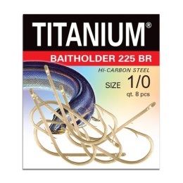 Carpex Haczyki Titatnium BaitHolder 225BR #1 10szt.