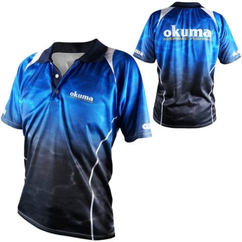 Okuma Koszulka Zawodnicza Polo L z Filtrem UV-S