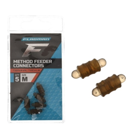 Flagman Łącznik Żyłki Connectors Method Feeder 5szt.