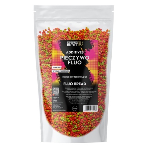 Feeder Bait Pieczywo Fluo Mix 200g Fluo Bread