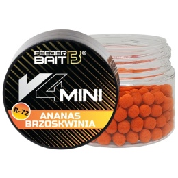 Feeder Bait V4 Mini R72 Ananas Brzoskwinia 4mm