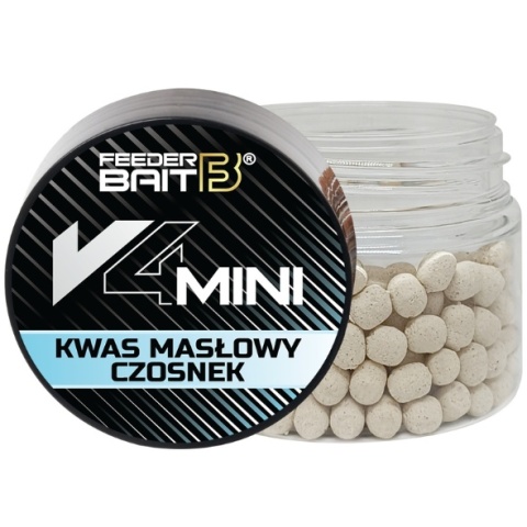 Feeder Bait V4 Mini Kwas Masłowy Czosnek 4mm