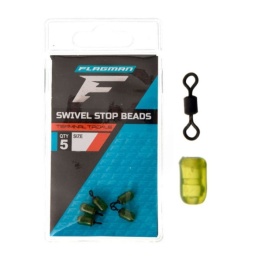 Flagman Stoper Z Krętlikiem Swivel Stop Bead S 5szt.