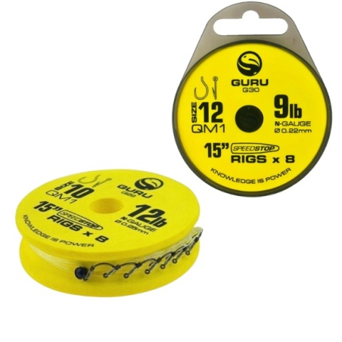 GURU Przypon Ready Rigs QM1 Speed Stop 38cm #16 15"