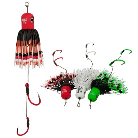 MadCat A-Static Clonk Teaser Double Hook 200g Red