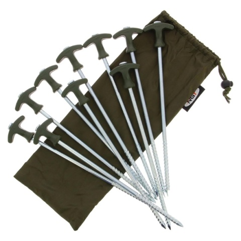 NGT Szpilki Do Namiotu Bivvy Pegs LONG 30cm 10szt