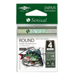 Mikado Haczyki Sensual Round B #4 Black HS012B-4B