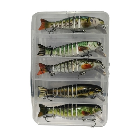 Miracle Fish Zestaw Woblerów Łamanych 10,5cm 17g Wolber Mix PREZENT