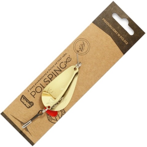 Polsping Wahadłówka Kalewa 1 11g Mosiądz Spinning