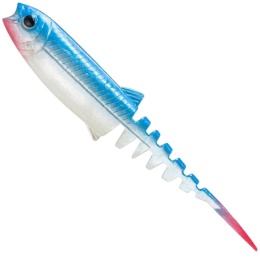 Savage Gear Cannibal Minnow V-Tail Blue Pearl 10cm Guma
