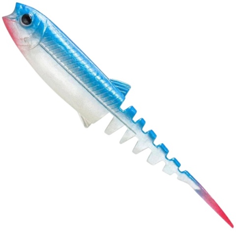 Savage Gear Cannibal Minnow V-Tail Blue Pearl 12,5cm Guma