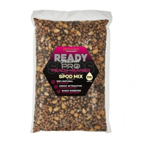 Star Baits Ready Seeds Spod Mix 1kg Peach Mango