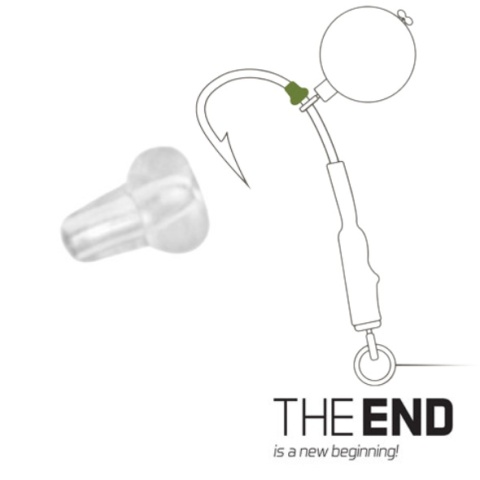 DELPHIN Stopery Na Haczyk Hook Stopper Ronnie Rig 20szt.