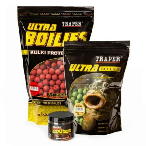 TRAPER Ultra Boilies Kulki Proteinowe Ochotka 16mm 1kg