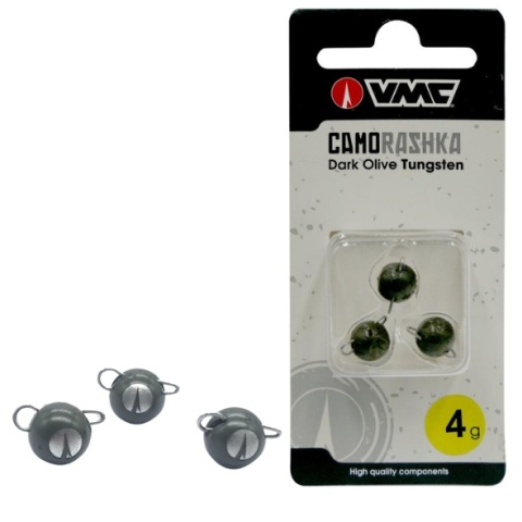 VMC Czeburaszka Camorashka Tungsten Weight 7g 3szt. Dark Olive