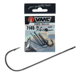 VMC Haki Predator Worm Lure 7145 NE #8 10szt