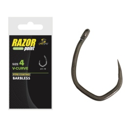 Carp Spirit Haczki V-Curve Barbless #6 10szt.