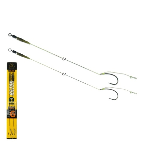 Carp Spirit Przypon Karpiowy KD Rig 25lb #4 2szt.