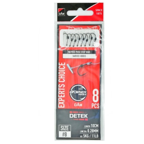DAM Detek Przypony Method Push Stop Rig #16 10cm