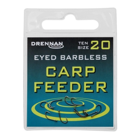 Drennan Haczyki Carp Feeder Eyed #10 10szt