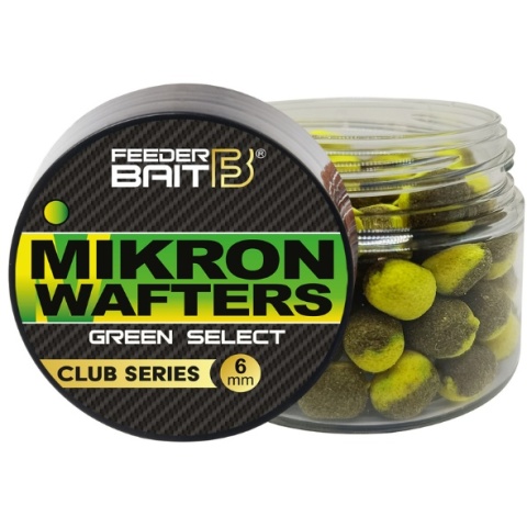 Feeder Bait Mikron Wafters 6mm 25ml Green Select
