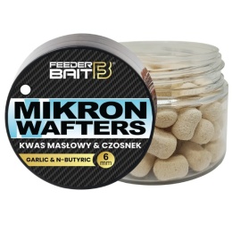 Feeder Bait Mikron Wafters 6mm 25ml Kwas Masłowy Czosnek