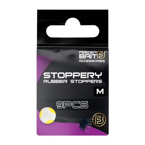 Feeder Bait Stopery Gumowe M 9szt