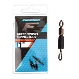 Flagman Krętlik Zapinka Speed Swivel Connectors Micro 5szt FSSCMIC