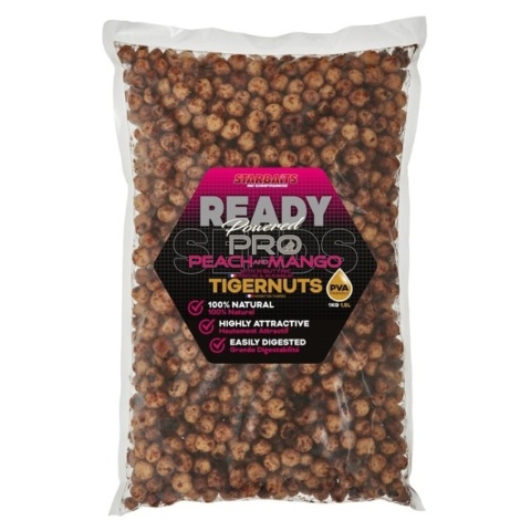 Star Baits Ready Seeds Orzech Tygrysi 1kg Peach Mango