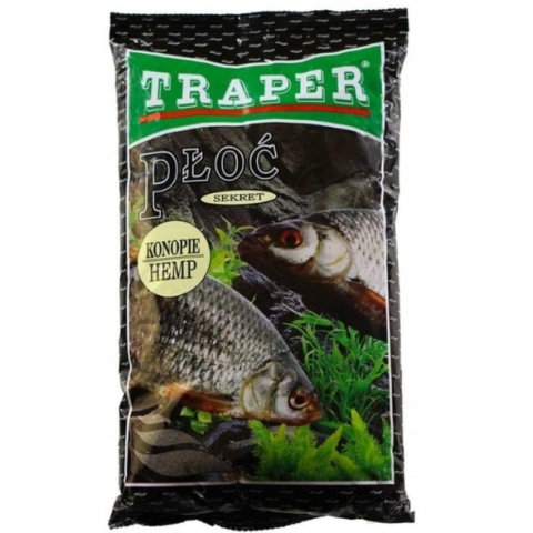 Traper Zanęta Secret Płoć Konopie 1kg Sekret