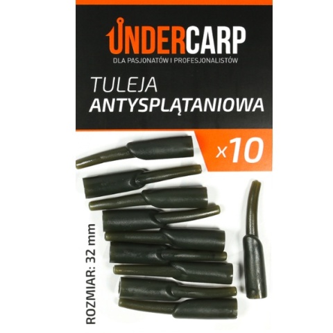 Undercarp Tuleja Antysplątaniowa Zielona 32mm 10szt.