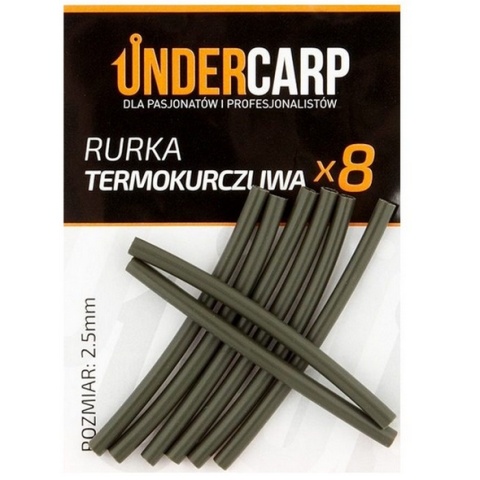 Undercarp Rurka Termokurczliwa 2mm Zielona 8szt