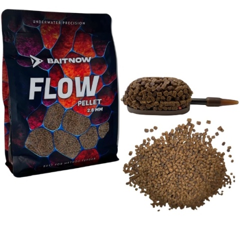 Bait Now Pellet Flow 3mm 800g Method Feeder