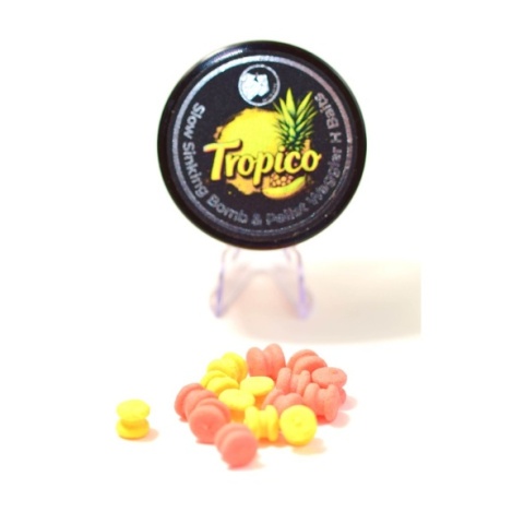 Bison Slow Sinking Bomb Wafters Pellet Waggler Tropico 25ml