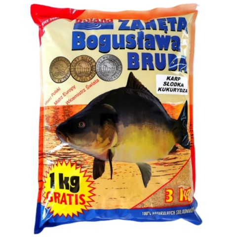 Boland Zanęta Popularna 3kg Karp Słodka Kukurydza