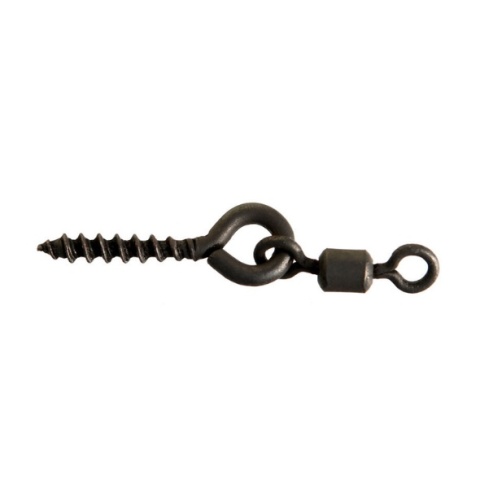 Carp PRO Igły Bait Screws + Swivel 12mm 10szt .6455-009