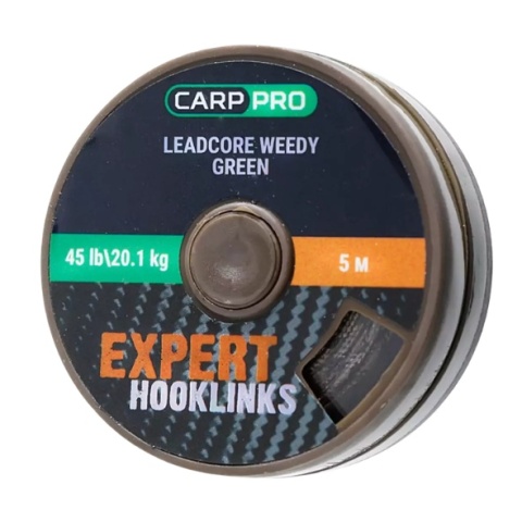 Carp PRO Leadcore Weedy Green 45lb 5m CP3505-145