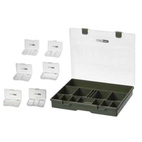 Carp PRO Pudeko Tackle Box Large + 6 Boxes 36,5x31 CPH524S