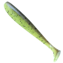 DAM Effzett Ripper Greedy Shad 8cm Green Pumpkin Chartreuse OUT