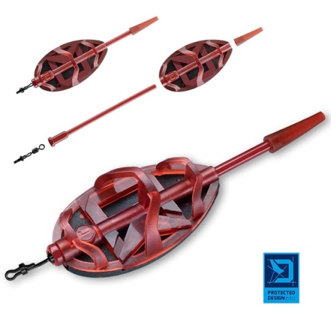 Delphin Koszyk Method Feeder Podajnik QUIX L 50g