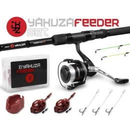 Delphin Zestaw Wędkarski YAKUZA Feeder 360 3,60m 100g Wędka Kołowrotek