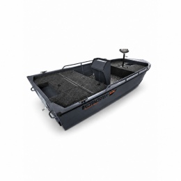 Kormoran Łódź Aluminiowa 420DVL Bass Wędkarska Szara Zabudowana