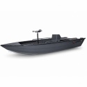 Kormoran Łódź Aluminiowa 420DVL Bass Wędkarska Szara Zabudowana
