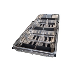 Kormoran Łódź Aluminiowa SM400L-1 4,00x1,6m Łódka Wędkarska Płaskodenna