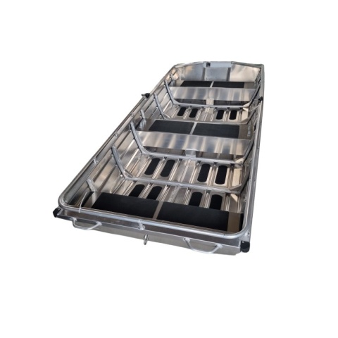 Kormoran Łódź Aluminiowa SM400L-1 4,00x1,6m Łódka Wędkarska Płaskodenna
