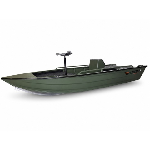 Kormoran Łódź Aluminiowa 420DVL Bass Wędkarska Zielona Zabudowana